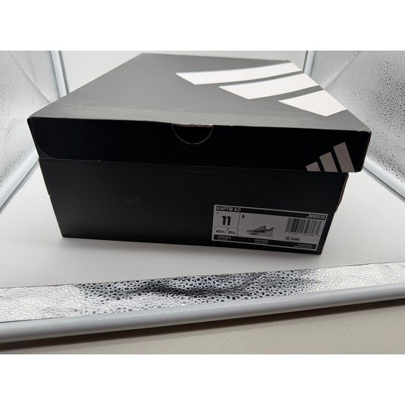 Adidas Men's Kaptir 4.0 Sportswear Shoes Men's Size 11 White/Black/Gum - Picture 7 of 7